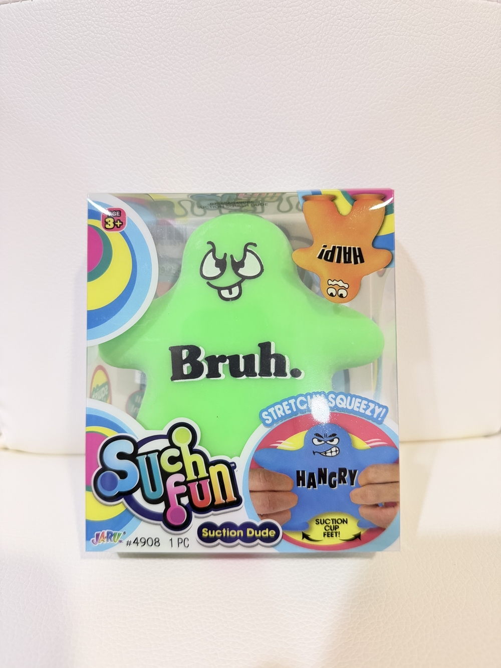 Ja-Ru Suction Cup Squish Dude - green
